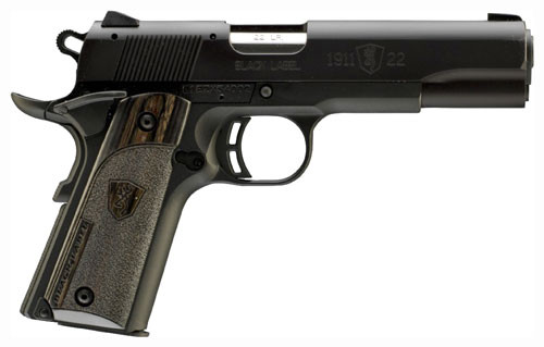 Browning 1911-22 Black Label Semi-Auto Pistol with 4.25-Inch Barrel and 10-Round Magazine