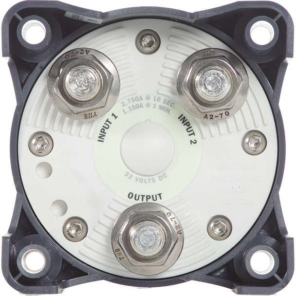 Blue Sea Systems 3002 HD-Series Battery Switch Selector for Marine and Boat Applications