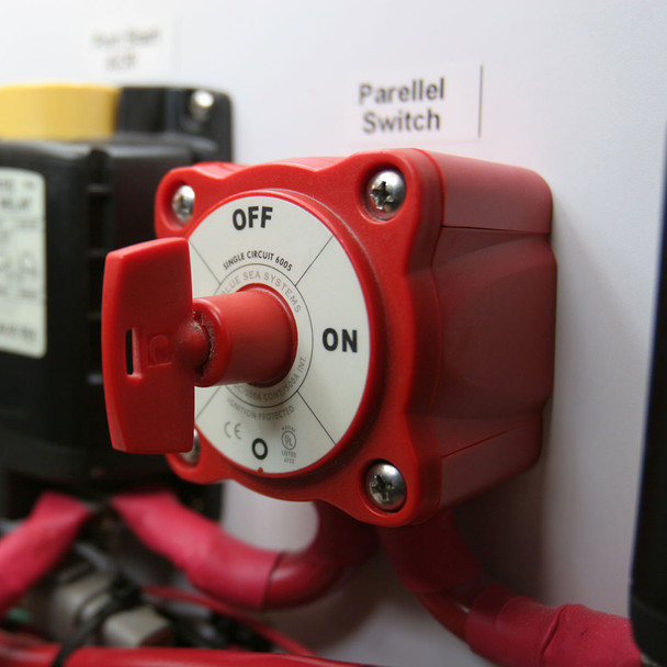 Blue Sea Systems 6005 m-Series Mini Battery Switch with Single Circuit ON/OFF