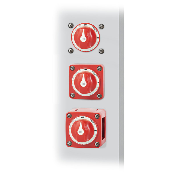 Blue Sea Systems 6006 m-Series Mini Battery Switch - Single Circuit ON/OFF for Marine and RV Applications