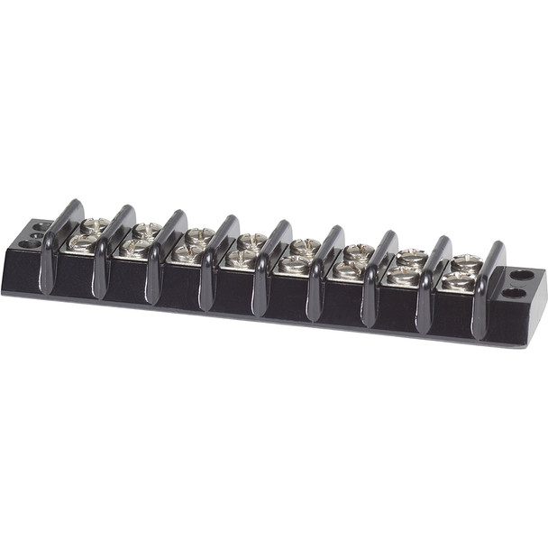 Blue Sea Systems 2508 Terminal Block, 30 Amp, 8 Circuits for Electrical Distribution