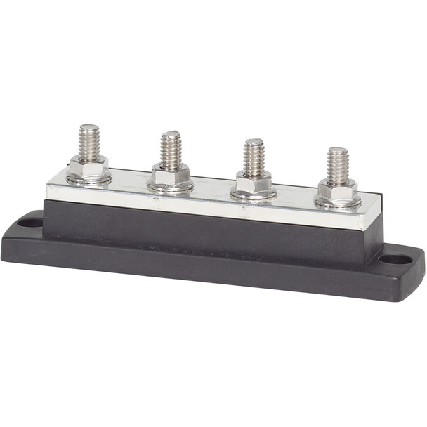 Blue Sea Systems 2127 Maxibus 4 x 5/16-18 Stud Terminal for Heavy-Duty Electrical Applications