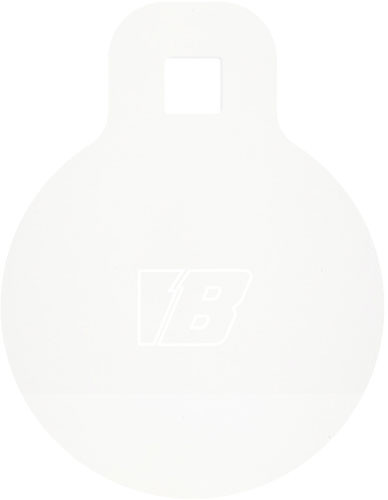 Bash Target Supply AR500 Gong Target 4-Inch Steel Shooting Target