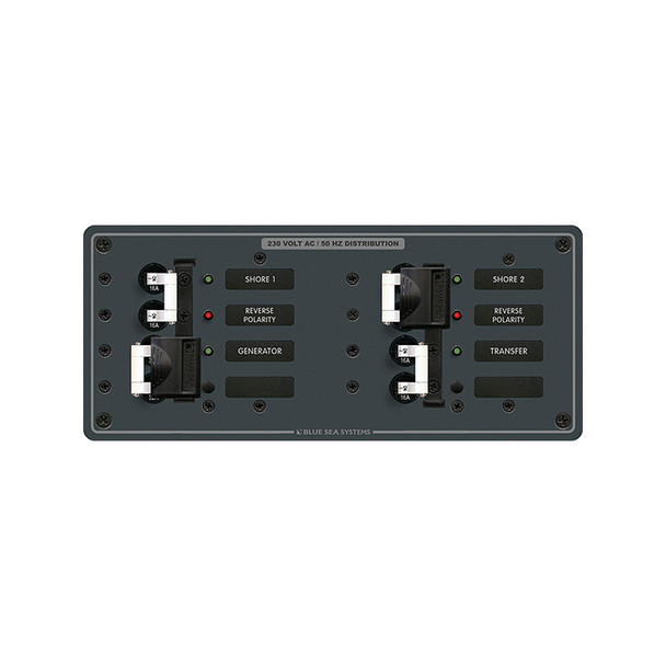 Blue Sea Systems 8598 AC Toggle Source Selector for 230V Systems
