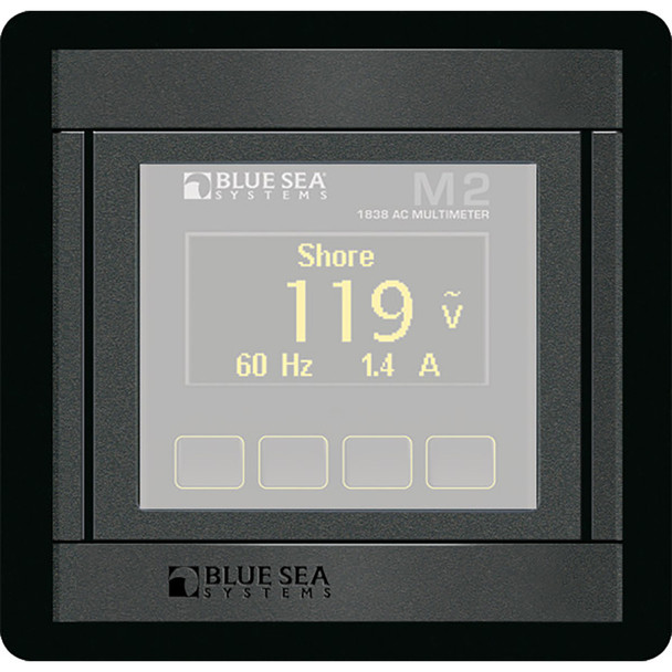 Blue Sea Systems 1525 360 Panel - M2 Monitor Panel Blank for Custom Module Integration