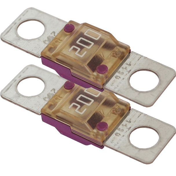 Blue Sea Systems 5260 MIDI/AMI Fuse Pair - 200 Amp Heavy-Duty Fuses