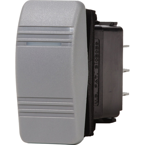 Blue Sea Systems 8233 Water Resistant Contura III Switch (ON)-OFF-ON - Grey