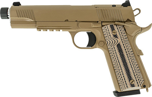 Tisas USA 1911 Duty B45RDG .45 ACP Semi-Auto Pistol with Flat Dark Earth Finish