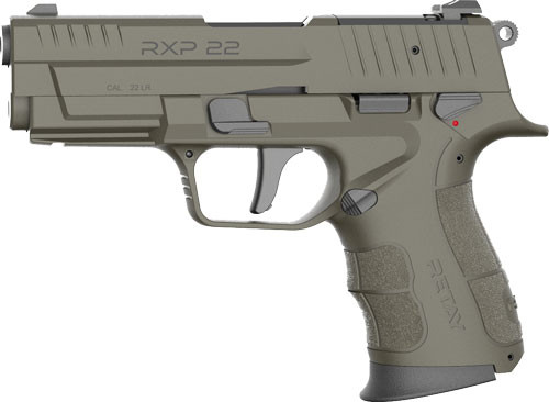 Retay USA RXP22 22LR Semi-Auto Pistol with Adjustable Sights and Green Finish