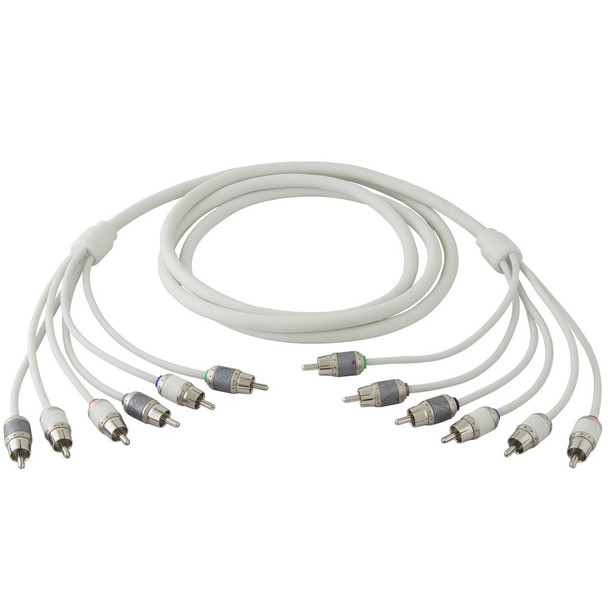 T-Spec V10 Series 6-Channel RCA Audio Cable - 17 Feet for Clear Sound Transmission