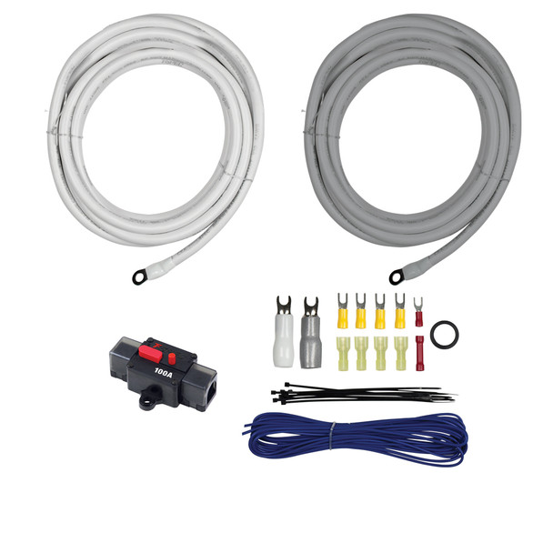 T-Spec V10-2041 4 Gauge Marine Amp Wiring Kit - 20 Feet