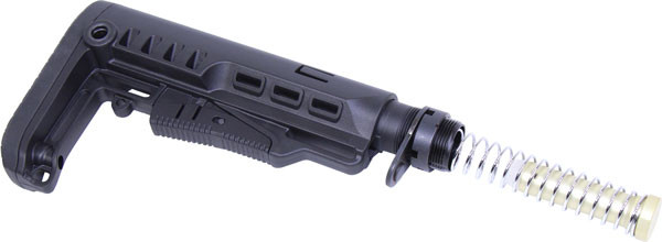 Guntec USA MCS Multi Cal Collapsible Stock with Neoprene Rubber Buttpad