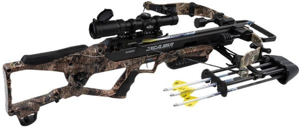 Excalibur Crossbows REV X Crossbow Kit with 2-5X Overwatch Scope and Integrated Crank