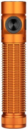 Olight Baton 4 Pro 1600 Lumens Orange LED Flashlight with Lithium-Ion Battery and Laser
