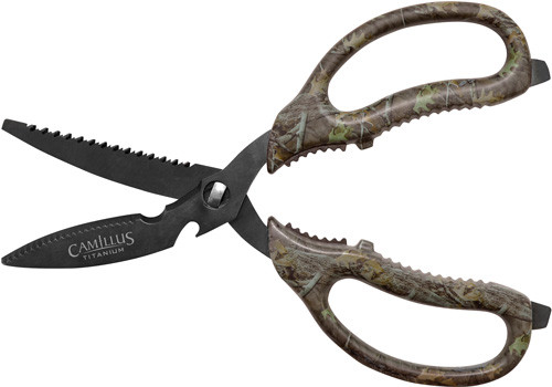 Camillus Knives CAM-19403 Multi-Function Game Shear with Two Flathead Screwdrivers