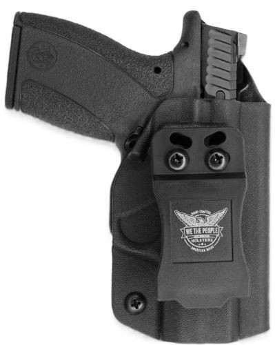 We The People WTP-239-1000-R Inside Waist Band Holster for S&W Body Guard 380 - Black KYDEX