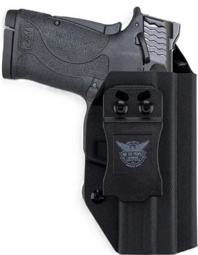 We The People WTP-21-1000-R Inside Waistband Holster for S&W M&P Shield EZ 9mm - Right Hand Black Kydex