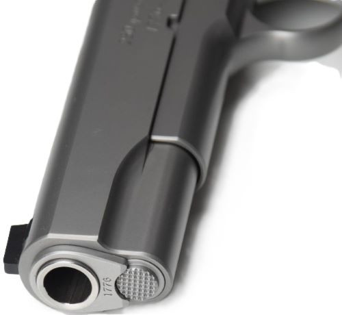 Ed Brown Products 1776 Commemorative Stainless Steel 45 ACP Semi-Auto Pistol with Wood Grips