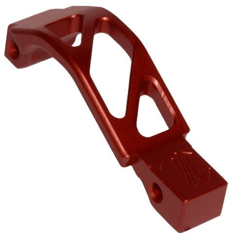 Timber Creek Outdoors Oversized Trigger Guard in Red for AR-15