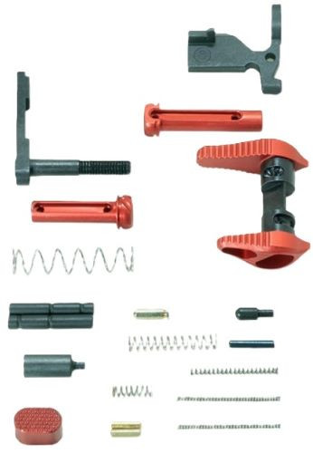 Timber Creek Outdoors ARLPKR Red Lower Receiver Parts Kit for AR-15