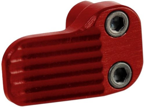 Timber Creek Outdoors Extended Magazine Release for AR-15 - Red Aluminum Accessory