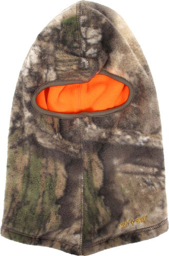 Hot Shot HF-2 Wolf Fleece Headgear in Blaze/Realtree Edge - One Size Fits Most
