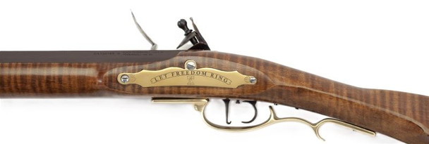 Cimarron Frontier Maple Flint .50 Caliber Overmountain Men Replica, 50.5-Inch Overall with Adjustable Sight
