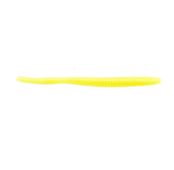 Berkley PowerBait Floating Trout Worm 3" Chartreuse Shad - Effective Fishing Lure for Trout