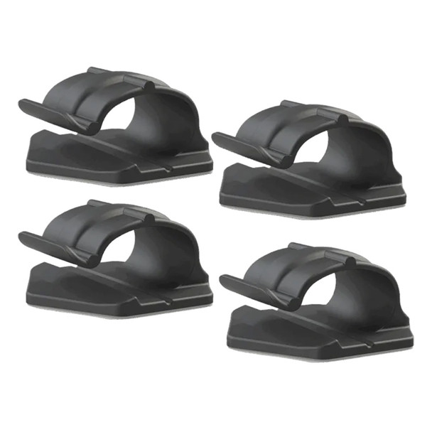 RAILBLAZA Adhesive Transducer Cable Clip 4-Pack for Kayak and Boat Cable Management