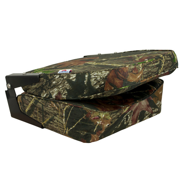 Springfield Marine High Back Folding Seat - Mossy Oak Break-Up