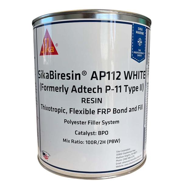 Sika Biresin AP112 White Gallon BPO Hardener for Composite Repairs