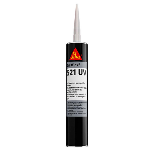 Sika Sikaflex 521UV UV Resistant LM Polyurethane Sealant - 10.3oz Cartridge in White