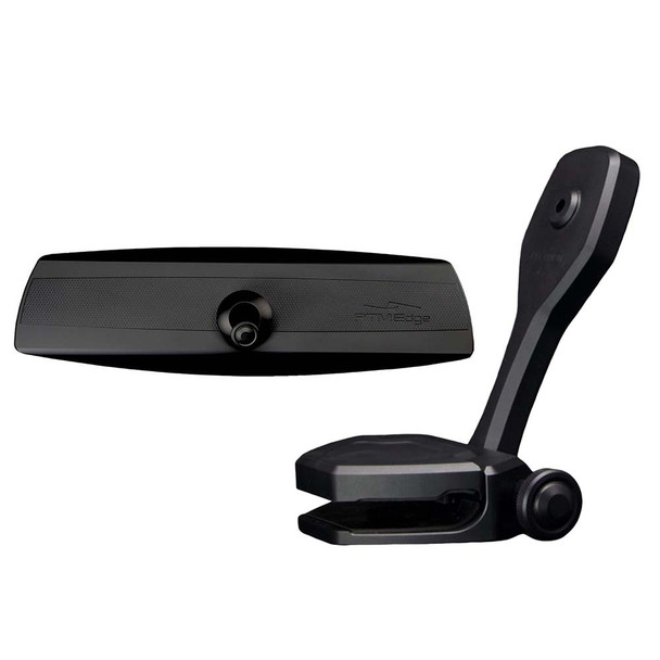PTM Watersports Mirror and Bracket Kit with VR-140 Elite Panoramic Mirror and ZXR-360 Windshield Mount