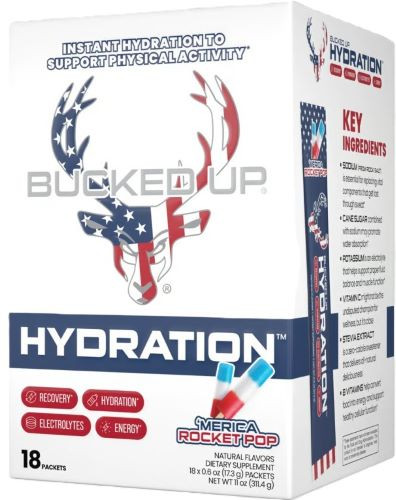 Bucked Up Hydration 2.0 Rocket Pop – Electrolyte Drink for Optimal Hydration