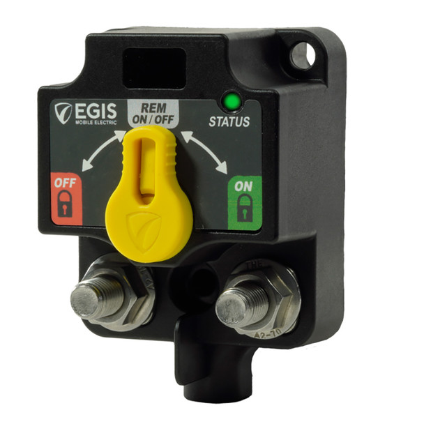 Egis Mobile Electric XD Single Low Voltage Disconnect with Knob and Tinned Wires (Part No. 8710-1700)
