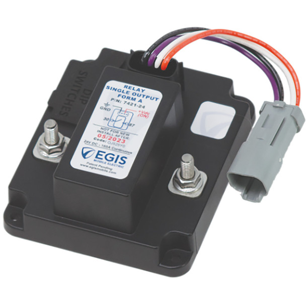 Egis Mobile Electric TH3 Relay 160A - 24V for Heavy-Duty Vehicle Battery Management