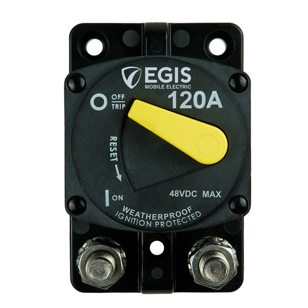 Egis Mobile Electric 120A Circuit Breaker - 87 Series Surface Mount for Reliable Electrical Protection