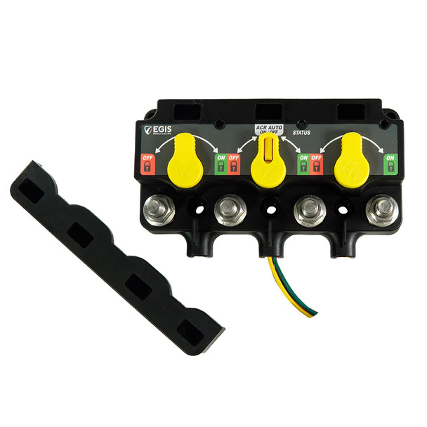 Egis Mobile Electric XD Series Triple Flex 2 Relay/VSR with Knobs - 12 P DT