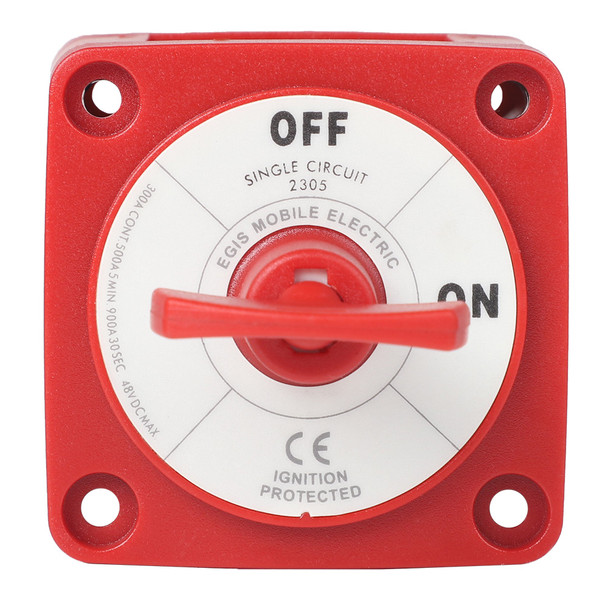 Egis Mobile Electric M-Series 300A Battery Switch Off/On Key Actuator