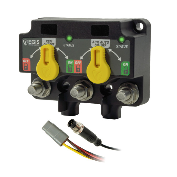 Egis Mobile Electric Dual XD NMEA 2000 Relay with Knobs – 8 Position DT