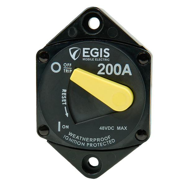 Egis Mobile Electric 4707-200 200A Panel Mount Circuit Breaker