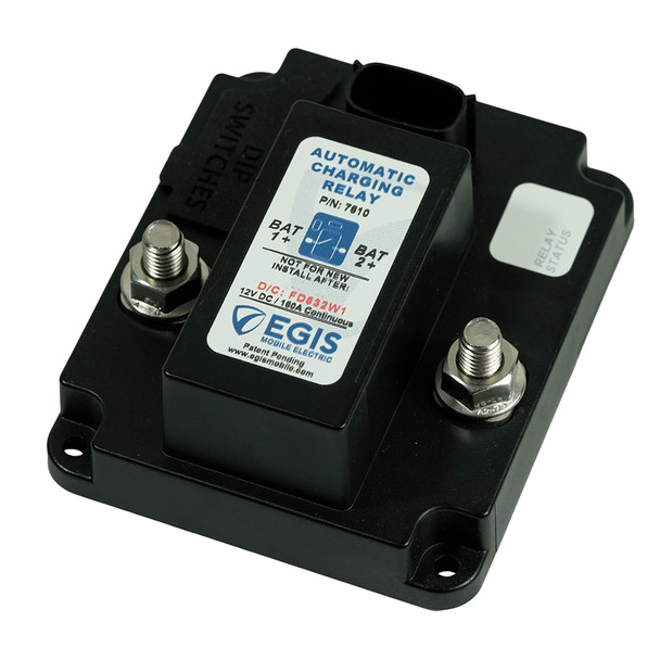 Egis Mobile Electric 7610-24 Automatic Charging Relay Plus, 160A, 24V