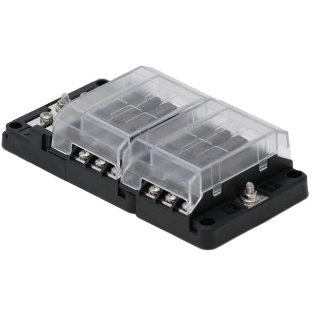 Egis Mobile Electric RT Fuse Block 12 Position with Ground and LED Indication