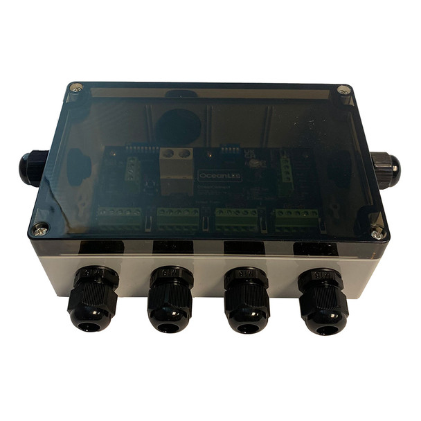 OceanLED OceanConnect Junction Box - Waterproof DMX-Controlled Power Distribution for LED Lighting