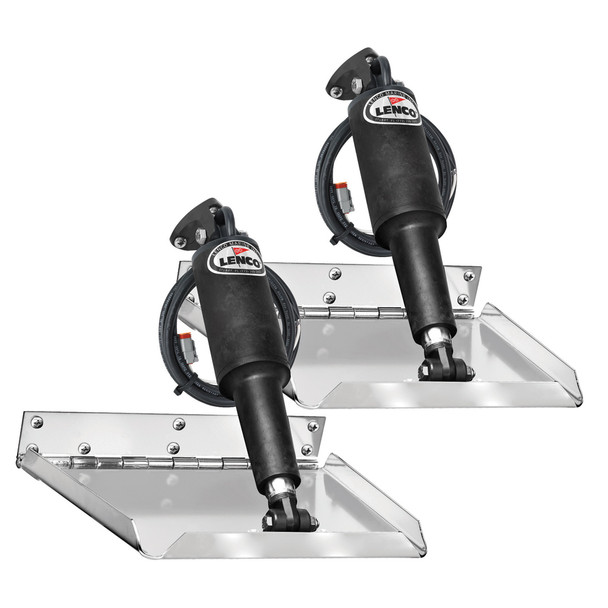 Lenco Marine 14 x 12 Standard Performance Trim Tab Kit without Switch - 12V
