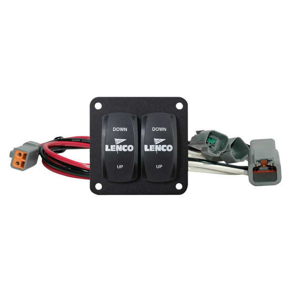 Lenco Marine Carling Double Rocker Switch Kit for Single Actuator Trim Tabs