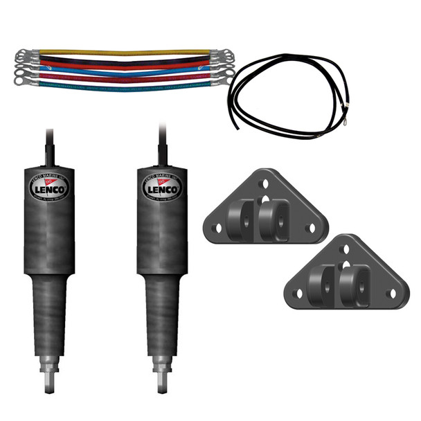 Lenco Marine Bennett Retrofit Kit - 12V Electric Trim Tab Upgrade