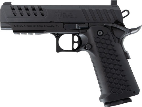 Military Armament Corp MAC Cerberus 2011 9mm Pistol with Aluminum Grip Module and Cerakote Finish