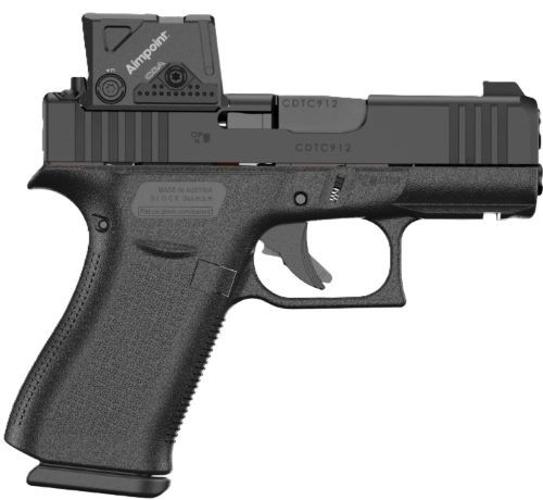 Glock 43X MOS8 9mm Luger Semi-Auto Handgun with 15-Round Magazines