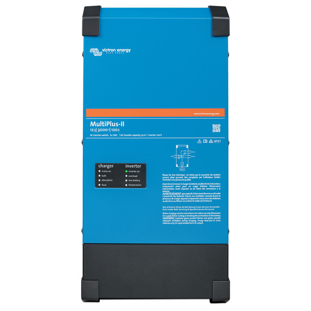 Victron Energy MultiPlus-II 12/3000 Inverter Charger with PowerAssist and UPS Function